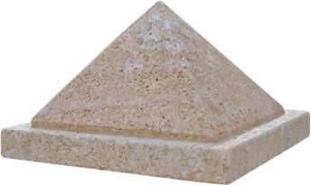 Pirámide de piedra natural mod. 1