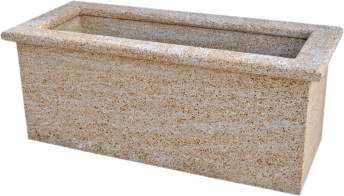 Jardinera de piedra natural mod. 5