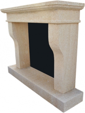 Chimenea de piedra natural mod. Tosalet